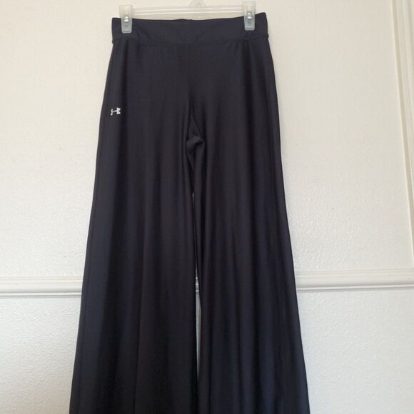 Under Armour Palazzo Wide Leg Pants Womens Size XS Extra Small Black Pull On - Picture 3 of 13